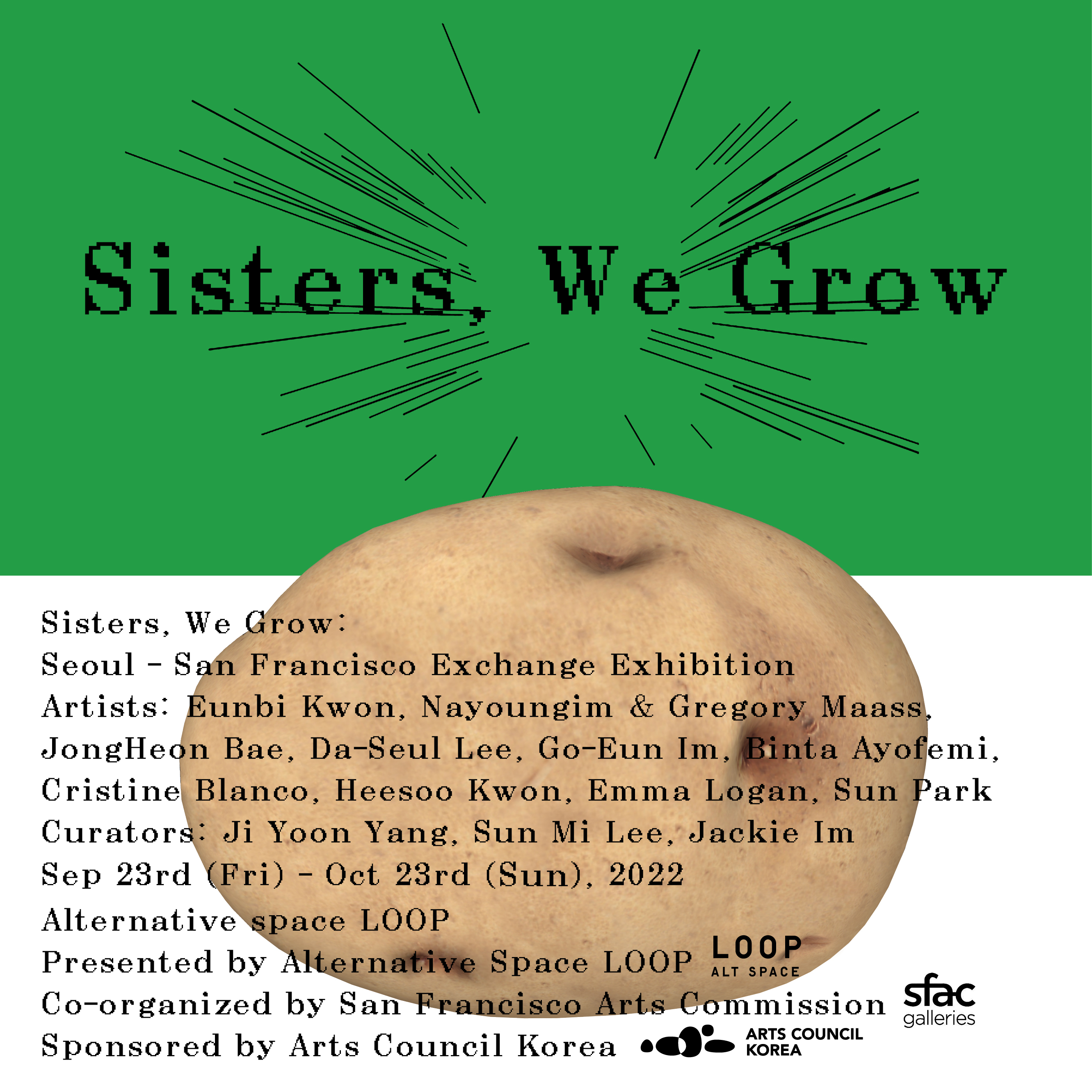 Sisters, We Grow: Seoul - San Francisco Exchange Exhibition
