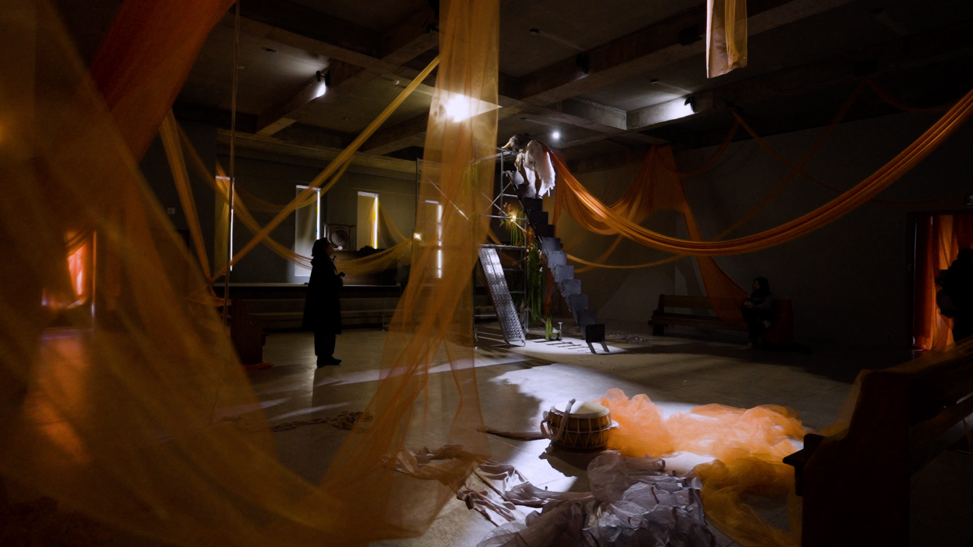 leesima Solo Exhibition: the orange revile